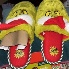Dr Seuss Grinch Slippers