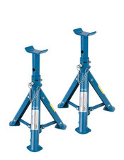Silverline Folding Jack Axle Stands Lifting Stand Car Caravan Jacks Vehicle 2pc