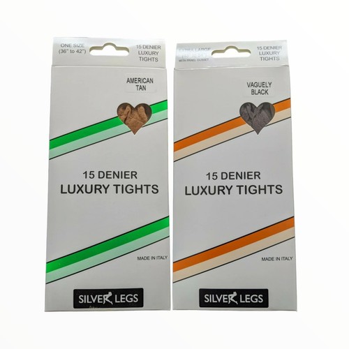 Silver legs denier tights - legs,