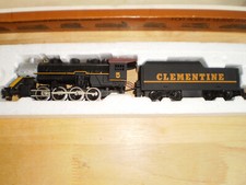 VINTAGE TYCO HO/OO TRAINS MIKADO AND TENDER 0-8-0 #208 GOOD CONDITION UNTESTED