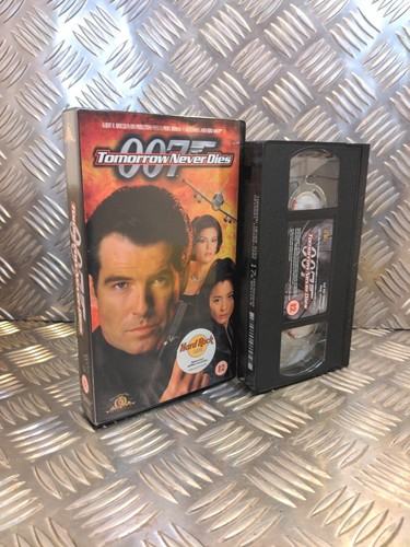 James bond vhs tomorrow - james,