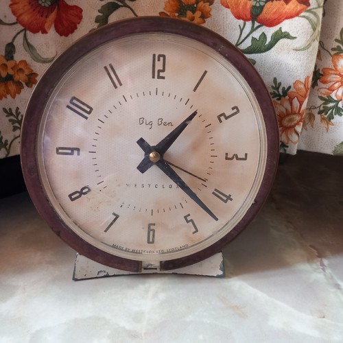 Vintage big ben westclox alarm - vintage,