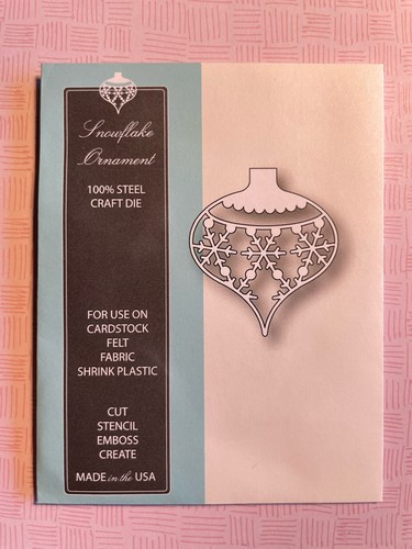 Memory box die - box, snowflake