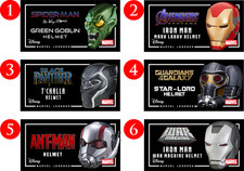NEW DESIGNS ADDED Marvel Legends Helmet / Prop Display Plaque Aluminium