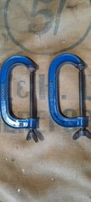 Pair Of Vintage G Clamps Record No 6 G Clamps  BRITISH Butterfly G Clamps