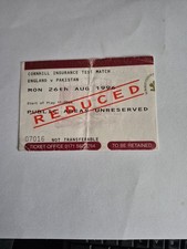 England V Pakistan 26/8/1996