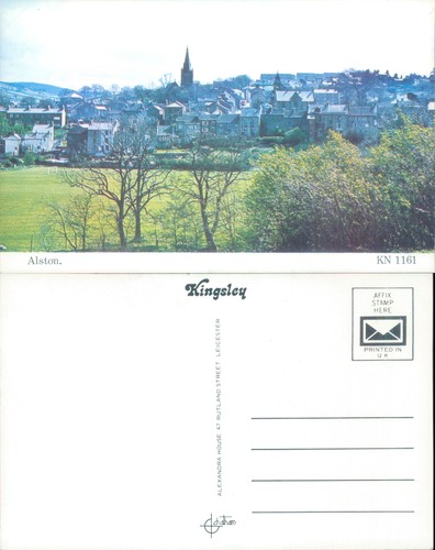 Panoramic town view with
