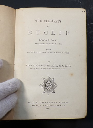 Scarce the elements euclid - the,