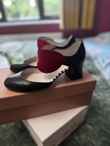 Lulu guinness suede shoes size - suede,