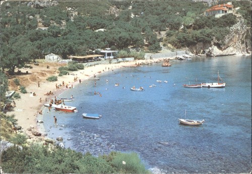 Vintage 1972 palaiokastritsa - vintage,