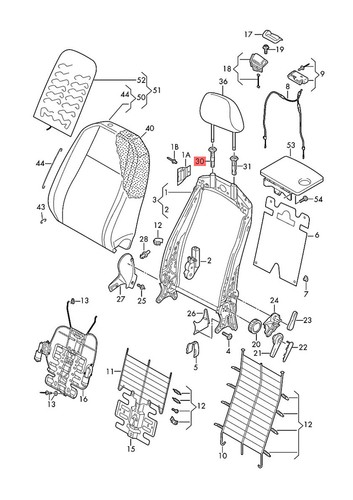 Genuine seat amarok - seat, caddy