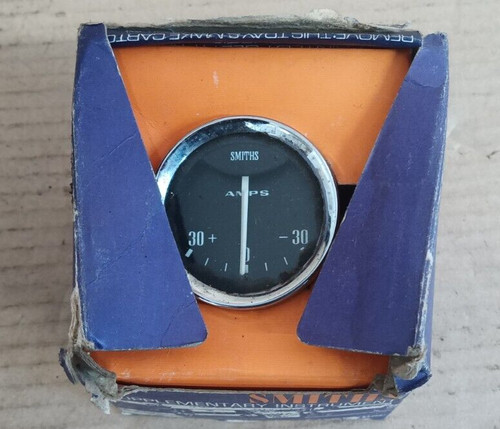Smiths ammeter 12v amp - ammeter, 30
