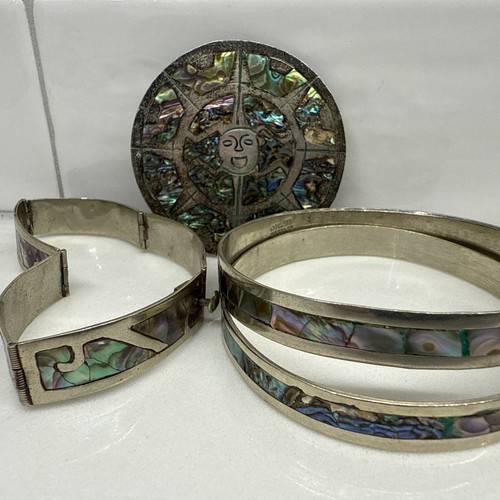 Vintage mexican abalone - mexican,