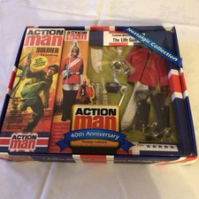 Action Man 40th Nostalgic 2006 Dressed Figure + Full Dress Lifeguards Uniform 