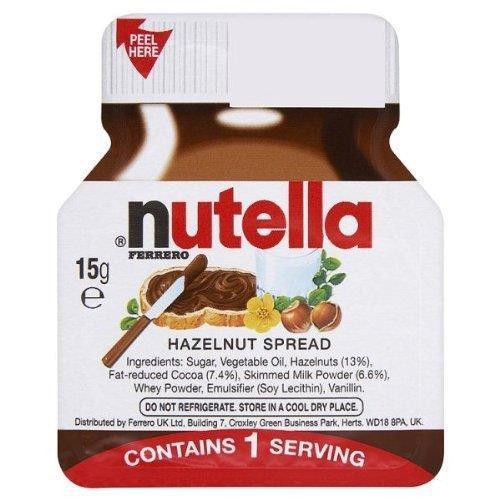 Nutella individual portions - nutella,