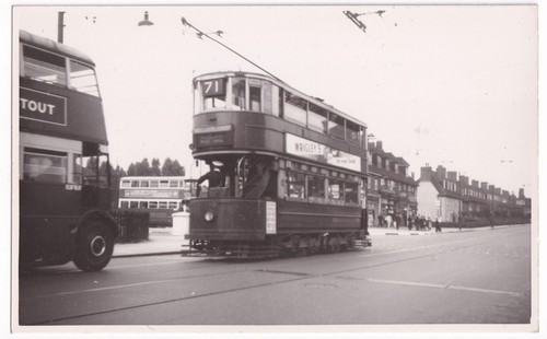 Vintage london tram 590 - vintage,