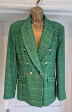 Zara Boucle Green Double