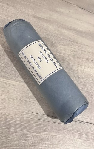 Cotton wool roll large 500 - wool,