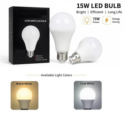 Led light bulbs - led, warm
