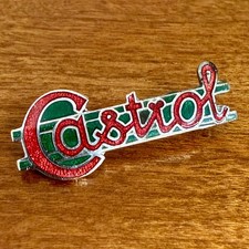 Castrol Badge pin Enamel