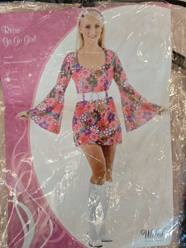 Womens flower power hippie - womens,