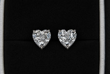 Heart Cut Moissanite Solitaire