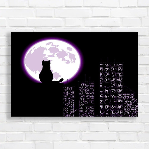 Big city ang cat purple - big,