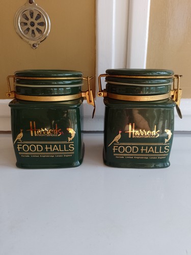 Harrods food halls vintage - food,