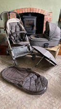 Mamas&Papas Urbo2 Pushchair, coordinating carry cot, parasol, matching Footmuff
