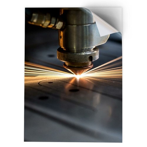 Vinyl sticker laser - x,