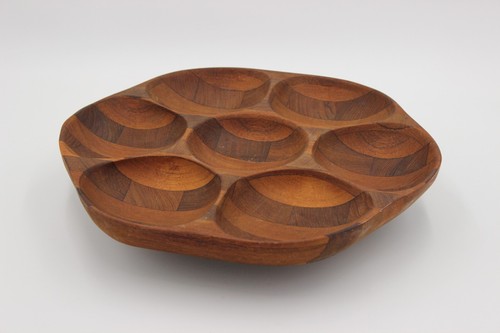 Vintage kamco mcm carved - vintage, teak