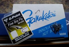 CLEARANCE GAMAKATSU G-POINT FINE DRY FLY TYING HOOKS GP305 25PK SIZE 16.