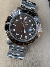 Glycine Combat Sub GMT Brown