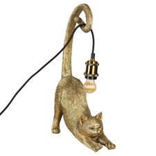 45cm Gold Cat Kitten Animal