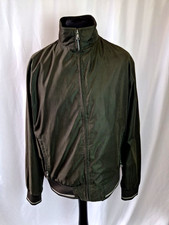 M&S Collection Harrington Jacket Smart Casual Khaki Green Large A3211