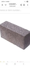 wanted !! 100mm Concrete Blocks 7n Density Solid Concrete  - Various Quantities