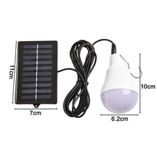 Solar Powered Shed Light Bulb