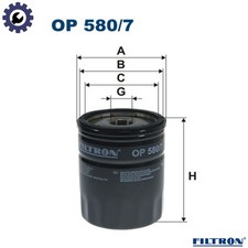 OIL FILTER OP 580/7 FOR MORGAN