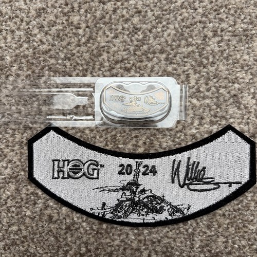 Harley davidson hog 2024 patch - davidson,