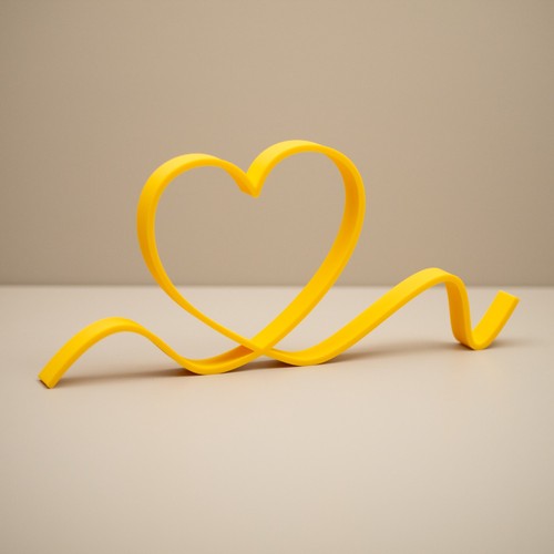Heart ornament line - heart,