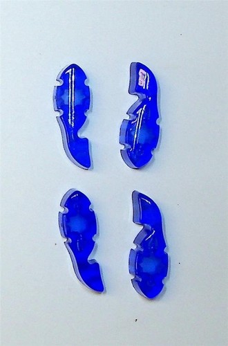 Tuner fish lug locks blue - fish,