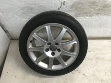 AUDI A6 C6 (2005 > 2011) 9 SPOKE ALLOY WHEEL WITH TYRE 225/50/17 4F0601025J