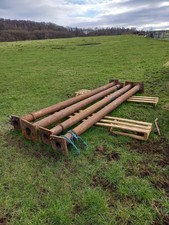 Antique Cast Iron Pillars. 3.5