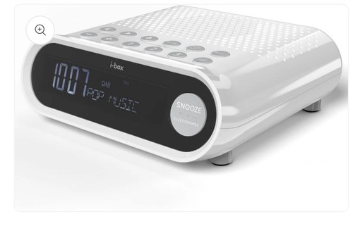 Box bedside alarm clock with - i-box,
