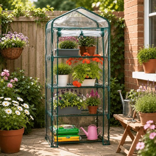 Tier mini greenhouse - tier, cover