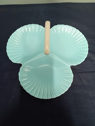 Poole pottery scalloped trio - pottery,