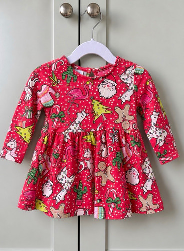 Next baby girls - 3-6, red