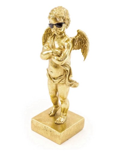 Gold cool cherub - gold,