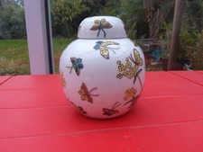 Ginger jar Handpainted With