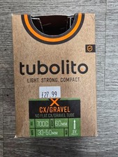 Tubolito X-Tubo CX/Gravel Inner Tube 700c 30-50mm Presta Valve (60mm) Unused